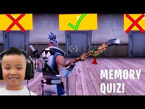 Memory Quiz Fortnite Creative Gameplay With CKN Gaming