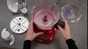 KitchenAid KFP1466CU Food Processor with Exact Slice System and Dicing Kit, 14 Cup, Contour Silver