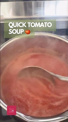 This Quick Tomato Soup Is Pure Cozy Magic 🍅✨