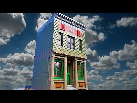 New Lego General Store Modular Building Moc