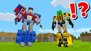 JJ and Mikey Become TRANSFORMERS CHALLENGE in Minecraft _ Maizen #minecraft #maizen #minecraftmemes #gaming | JJ Maizen