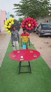 Balance the Ball and Pop the Balloons Challenge || Village Avengers Telugu