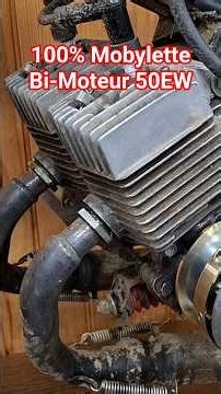 😱😱 Bi-Moteur 😱😱 50 EW #100mobylette #moped #mobylette #motobecane #50ccmotor #50cc #bimoteur #49cc