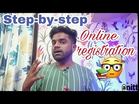 Step-by-step process of online registration in NIT Trichy | online admission nitt | abhilive1