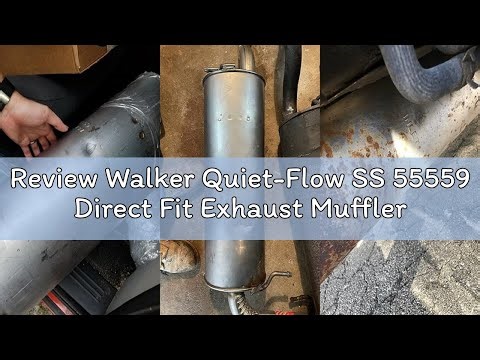 Review Walker Quiet-Flow SS 55559 Direct Fit Exhaust Muffler Assembly 2.25" Inlet (ID) 2.25" Outlet