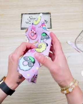 It's so easy! DIY Pencil Case ✏️ Sewing Tutorial #sewing #diy #crafts