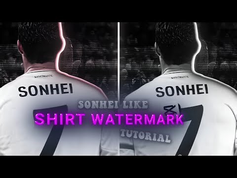 Sonhei AI shirt watermark tutorial in CapCut 