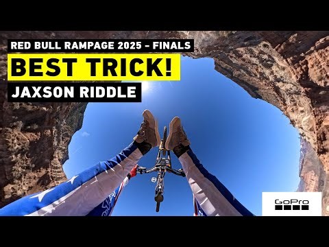GoPro: Jaxson Riddle Best Trick POV - 2025 Red Bull Rampage