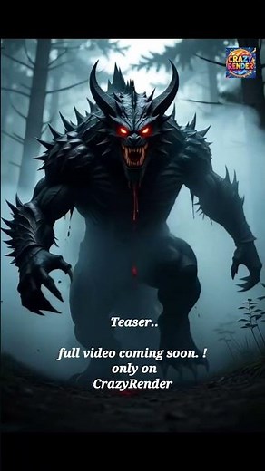 Teaser - shaitaani monster ka jungle pe attack| full video coming soon. #shorts