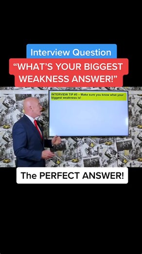 What’s your biggest weakness #interviewquestions #interviewprep #interviewskills #interviewtips #RichardMcMunn #290 | Career Vidz