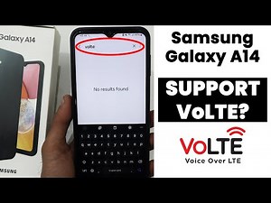 Does Samsung a14 Support Volte?