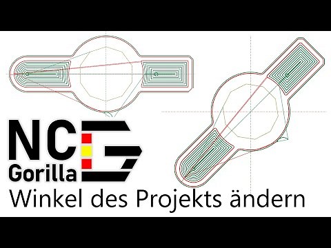 FILOU-NC-Gorilla den NC-Code in einem Projekt um einen Winkel drehen