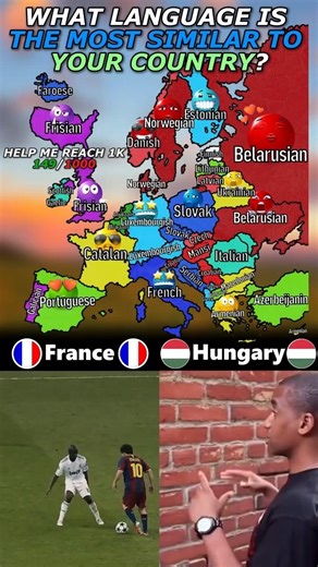 WHAT LANGUAE IS THE MOST SIMILAR TO YOUR COUNTRY?
