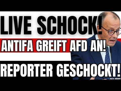 SCHOCK! ANTIFA ATTACKIERT plötzlich AfD-Abgeordnete – Merz-PLAN geht völlig SCHIEF!
