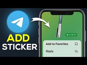 How To Add Sticker On Telegram - Full Guide