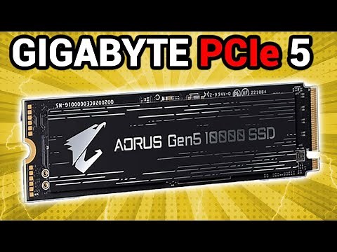 PCIe Gen 5 NVMe! Gigabyte AORUS Gen5 10000 SSD Unboxing, Install & Performance Review