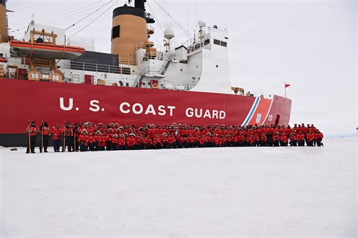 U.S. Coast Guard Cutter Polar Star completes Operation Deep Freeze 2026 mission, departs A