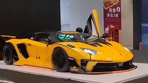 街头实拍车之兰博基尼大牛埃文塔多Aventador LP700