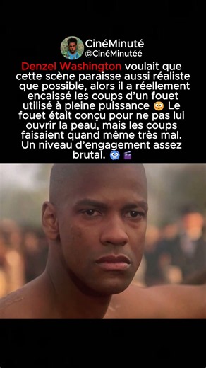 Denzel Washington A Vraiment Reçu Des Coups De Fouet Dans Glory 😳