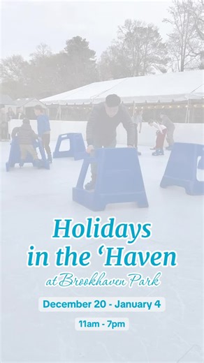 Explore Brookhaven on Instagram: "❄️ Holidays in the ’Haven is back for year two, transforming Brookhaven Park into a festive outdoor hang for the season! Expect a real ice skating rink this year, plus holiday crafts, games, and seasonal food throughout the park. ⛸️ Ice skating is free with online registration for 45-minute sessions, with a limited number of walk-ups available. *LINK IN BIO* 🗓 Dec. 20 to Jan. 4 ⏰ 11am to 7pm 📍 Brookhaven Park, 4158 Peachtree Road NE 🚫 Closed Dec. 24, Dec. 25,