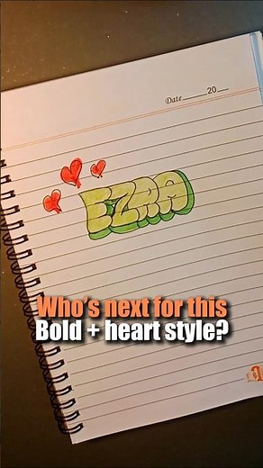 Try This Cute Title Design for Notes & Journals 💖