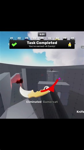 Getting Midas Touch on Knife