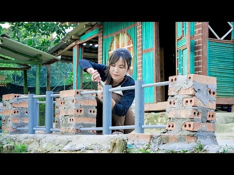 Creatively turn PVC pipes into beautiful and sturdy fences / LIVING OFF THE GRID