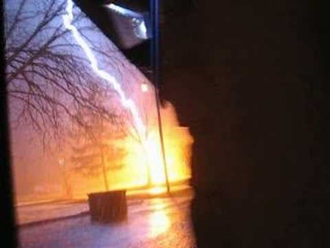 Lightning Strike - Up Close