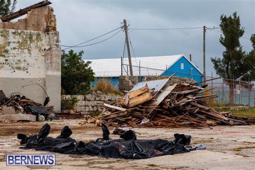 Old Hangar On Boaz Island Being Demolished - Bernews