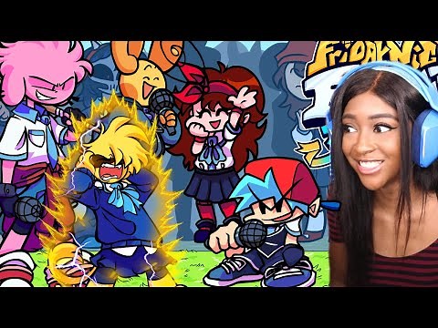 SO THIS IS HOW BOYFRIEND AND GIRLFRIEND GOT TOGETHER??!! | Friday Night Funkin [Maginage Matches]