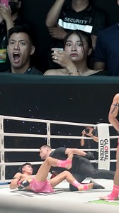 Left her STUNNED 😳 Stamp reacts ringside to Jaosuayai's shocking KO of Fairtex teammate Nakrob! #ONEFightNight32 | ONE Championship