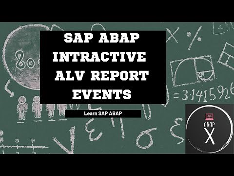 12.#AbapX - Check Box in Intractive ALV Report #sap #sapabap