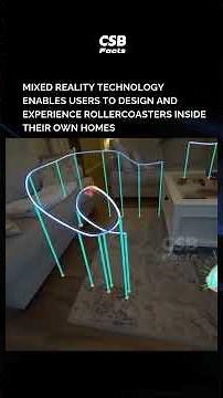 Build a Rollercoaster in Your Room 🤯🎢 | Mixed Reality Explained