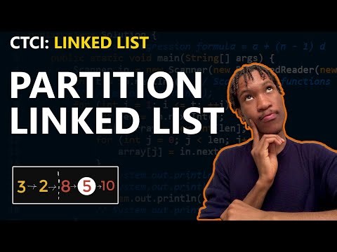 Partition Linked List - Cracking The Coding Interview