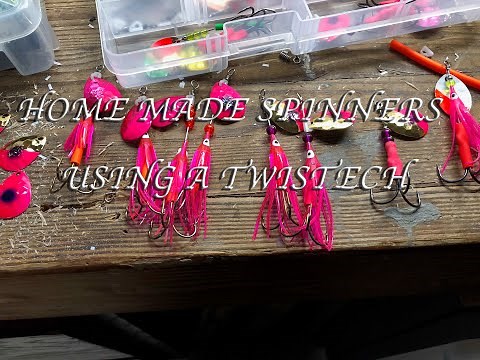 Home made wire spinners using a TwisTech Wire Former