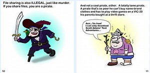 Satirical kids' book about copyright: Files are not for sharing