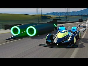 Lamborghini V12 Twin NOS Black Thunder vs Thrust SSC at Special Stage Route X