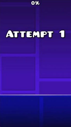 Stereo Madness… but I’m HORRIBLE 😭♒️ | Geometry Dash