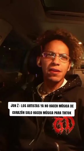 Jon Z DICE QUE los Artistas de ahora ya no hacen música de corazón si no solo para tik tok #jonz #twich #viralvideos #clipstwitch #parati