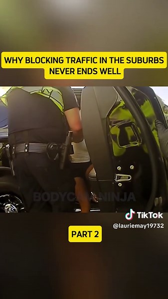 Why Blocking Traffic in the Suburbs Never Ends Well#cops #police #bodycamcops #bodycampolice #bodycam