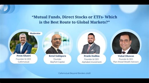 “Mutual Funds, Direct Stocks or ETFs- Which is the Best Route to Global Markets?” | Cafemutual