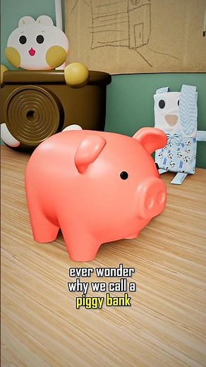 Piggy Banks Weren’t Always Pigs 🐷! Discover the Real Story