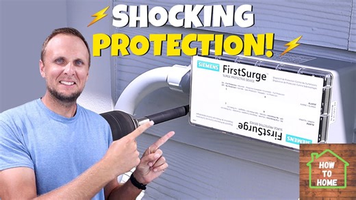 How to install a whole house surge protector | Siemens FS140 whole house surge protection