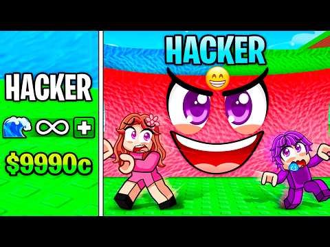 Using the WAVES MACHINE To Troll My Friends in Escape Tsunami for Brainrots…