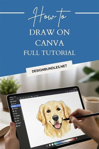 How to DRAW on Canva: Full Step-by-Step Tutorial! ✍️🔥