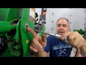 New Grease Gun Technology! Greasing The 1025R/1023E Drive Shaft