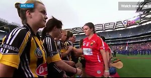 Watch: Heated Scenes At The Camogie Final As Pre-Game Handshakes Become Shoving Match | Balls.ie