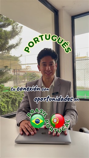 🇵🇹💻✨ ¡Aprende portugués online desde donde estés! Estudia con flexibilidad, practica con docentes capacitados y avanza a tu ritmo sin importar tu ubicación. 📚🌍 🌟 El portugués puede abrirte nuevas oportunidades académicas, profesionales y culturales. 📩 ¡Inscríbete hoy y empieza a hablar portugués con confianza! #AprendePortugués #PortuguésOnline #Portugués #Idiomas #AprenderIdiomas