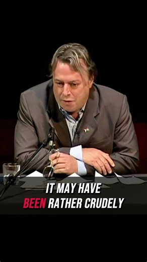 Intelligent Design? 😂 #hitchens #atheist #atheism #reason #debate #god #christian #bible #religion