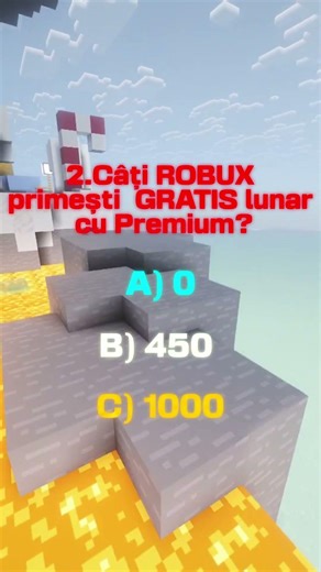 Test cât de bun este la ROBLOX!